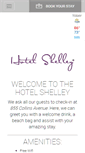 Mobile Screenshot of hotelshelley.com